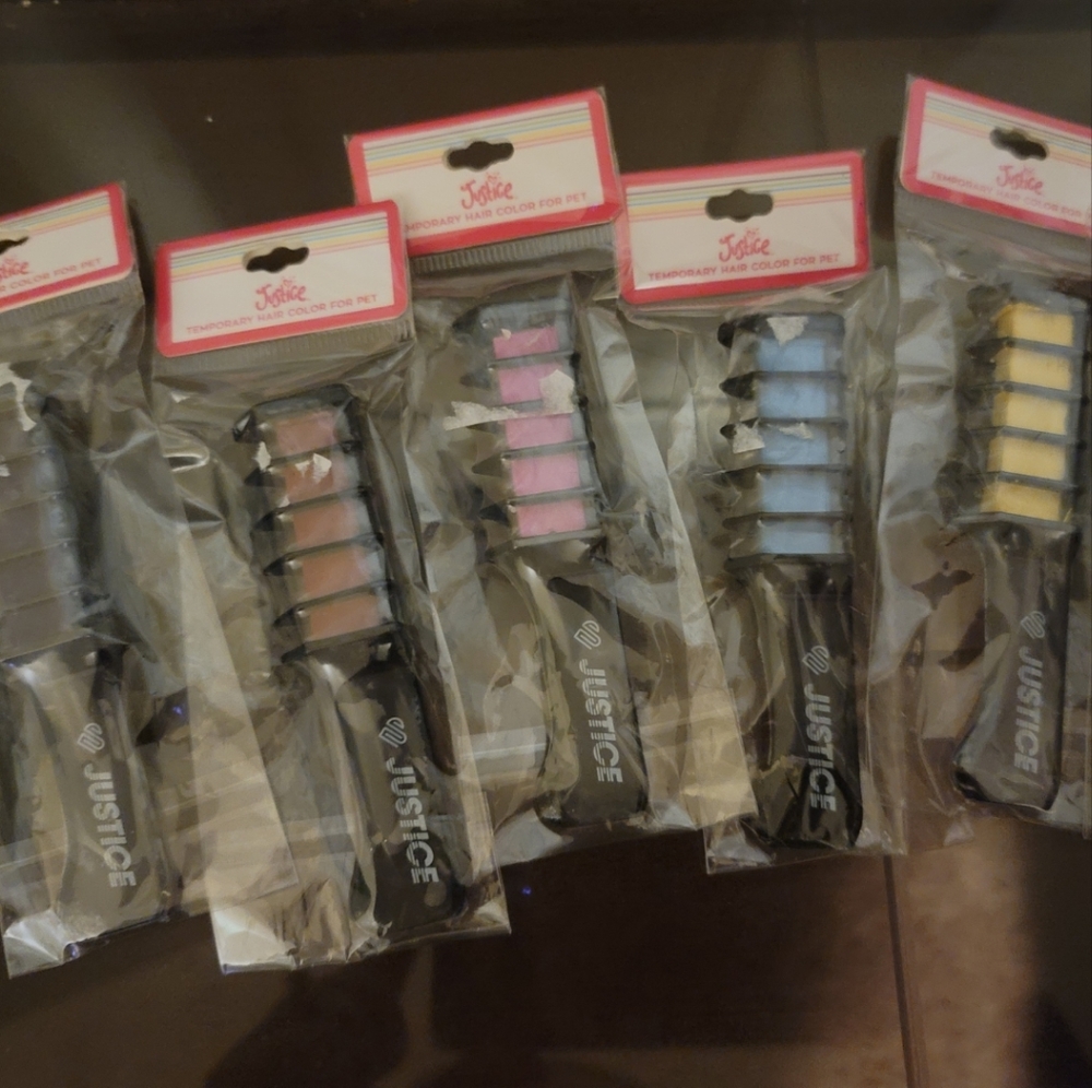 Justice Temporary Hair Color for Pets - 6 Colors